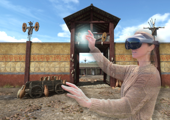 Musée de Gergovie - réalité virtuelle Corent