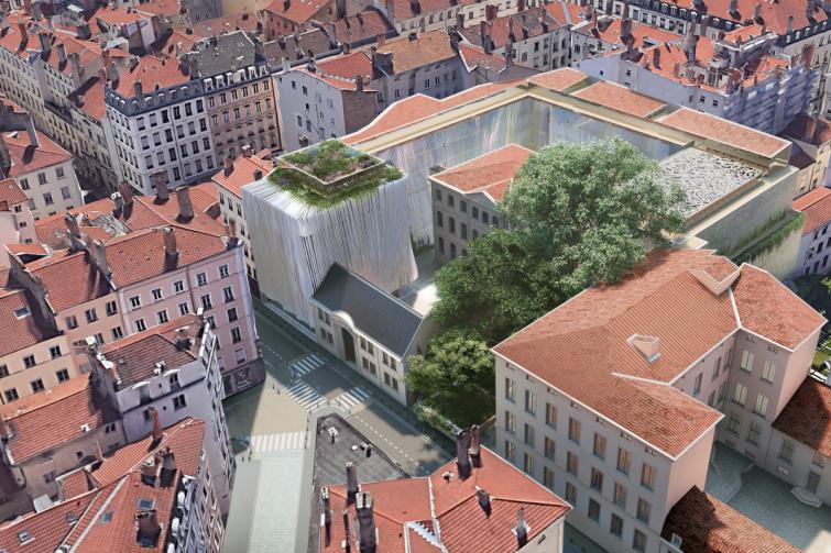 Musée des tissus et des arts décoratifs de Lyon - © Agence Rudy Ricciotti Musée des tissus et des arts décoratifs de Lyon