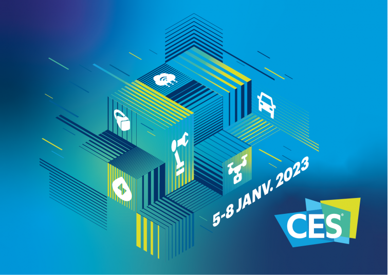 Visuel 2023 du CES Las Vegas - © CES Las Vegas Visuel 2023 du CES Las Vegas