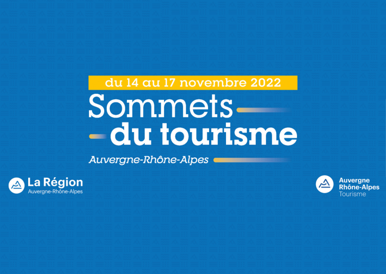 Visuel Sommets du Tourisme 2023 - © Région Auvergne-Rhône-Alpes Visuel Sommets du Tourisme 2023
