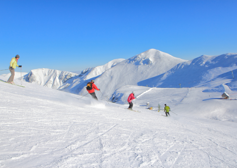 Saison de ski dans le Sancy