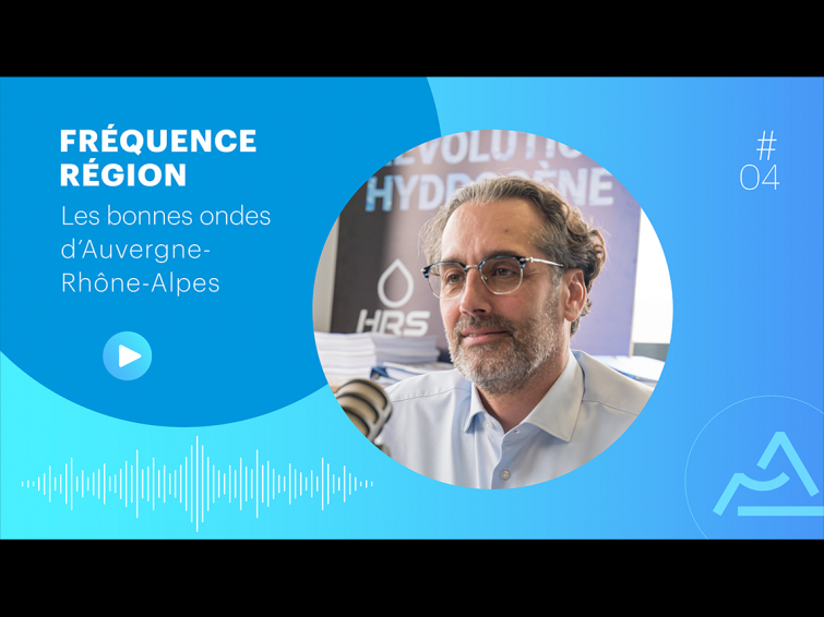 Fréquence Région 4 - Olivier Dhez, directeur général délégué d'HRS - © Région Auvergne-Rhône-Alpes Fréquence Région 4 - Olivier Dhez, directeur général délégué d'HRS