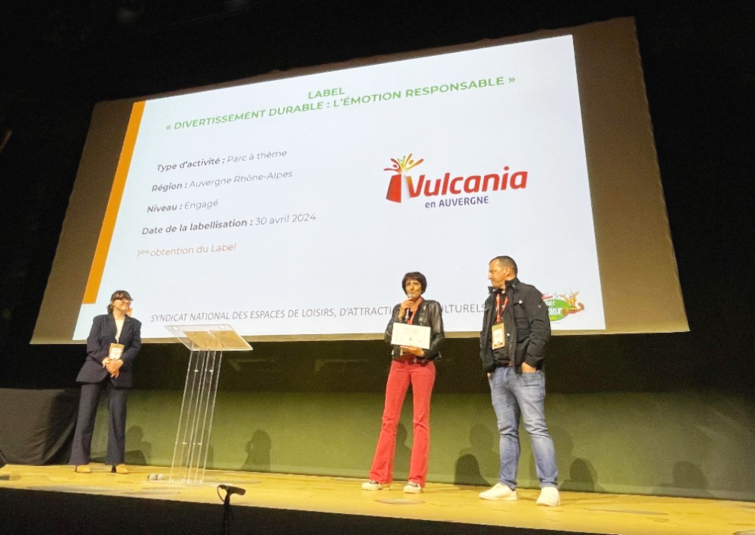 Labellisation Vulcania