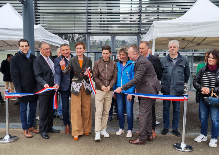 Lycée Monge inauguration plateaux sportifs 1