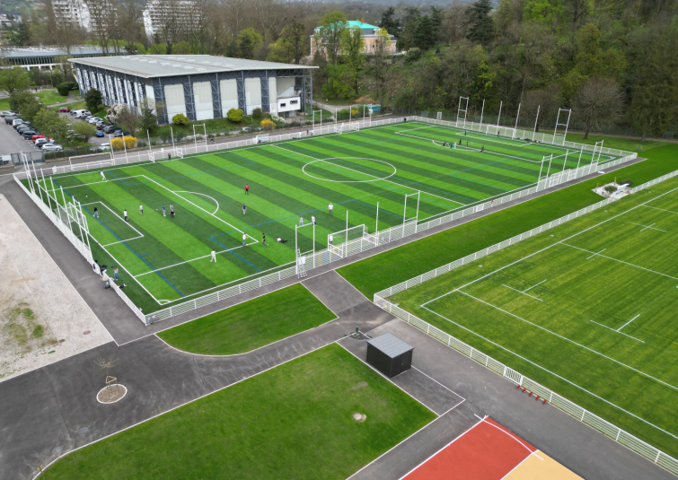 Lycée Monge inauguration plateaux sportifs 3