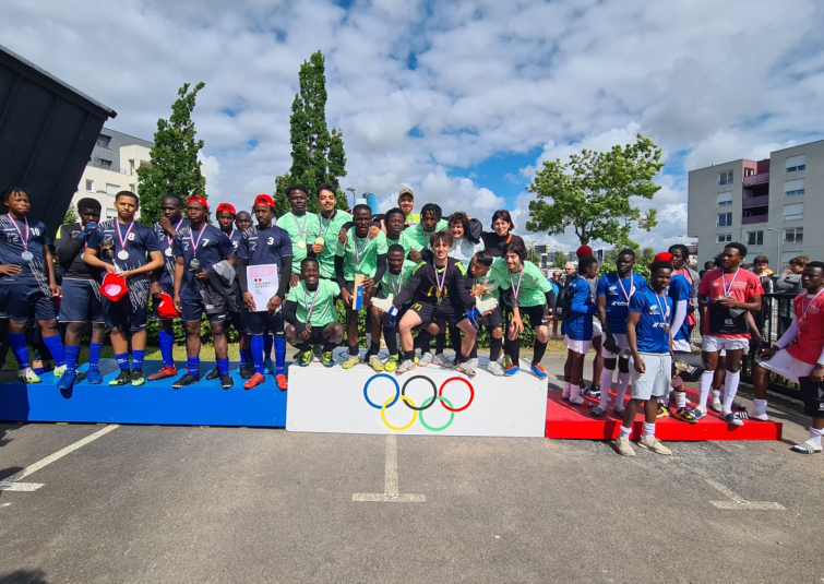 Opme - Champions de France de foot à 7