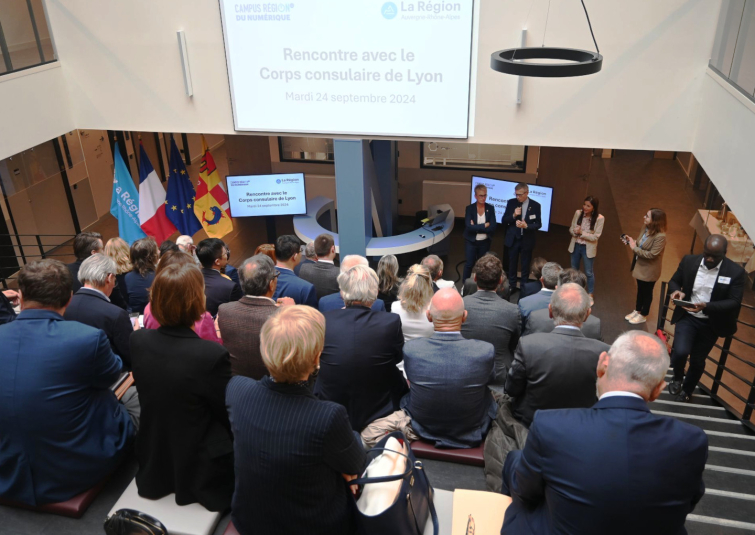 Corps consulaire de Lyon 1 - © Région Auvergne-Rhône-Alpes Corps consulaire de Lyon 1