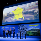 Le président de la Région Laurent Wauquiez a annoncé le retour du Tour de France au puy de Dôme. 