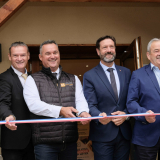 inauguration CFA Compagnons du Tour de France Aigueblanche 1