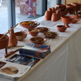 Musée Gergovie atelier de cuisine romaine