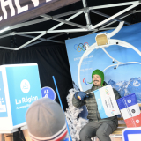 JO arrivée anneaux Courchevel 2