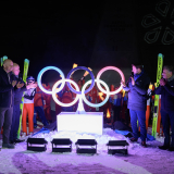 JO arrivée anneaux Courchevel 9