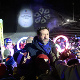 JO arrivée anneaux Courchevel 10