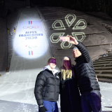 JO arrivée anneaux Courchevel 12