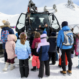 Grand Retour délégation para + drapeau Chamrousse 14