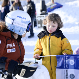 Grand Retour délégation para + drapeau Chamrousse 4