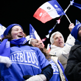 Grand Retour délégation para + drapeau Chamrousse 7