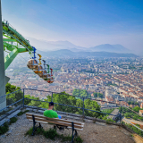 les Bulles téléphérique de la Bastille Grenoble (38)