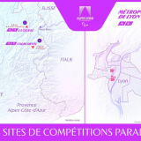 JOP 2030 - carte sites paralympiques