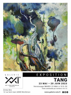 Exposition de TANG, peinture contemporaine