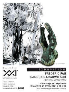 Exposition d'art contemporain - Sandra Gargowitsh &amp; Frédéric Fau