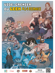 Vide-grenier du Geek à Clermont-Ferrand