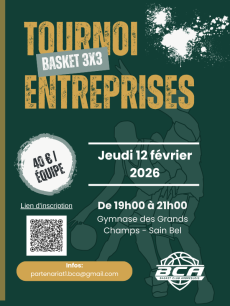 Tournoi 3x3 Entreprises