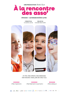 Projection officielle du film documentaire « À la rencontre des asso » – Épisode 1