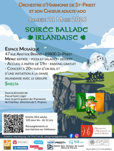 Soirée Ballade irlandaise