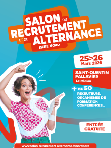 Salon du Recrutement et de l'Alternance Nord-Isère 2026