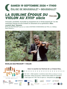 Jubilons ! #6 - LA SUBLIME ÉPOQUE DU VIOLON AU XVIIIe siècle