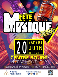 🎵 Vétraz-Monthoux fête la musique ! 🎵