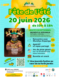 Rencontre exceptionnelle avec Mundiya Kepanga – Fête de l'été de la forêt-jardin