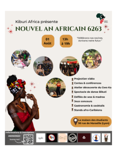 Célébration du Nouvel An Africain 6263 à Lyon
