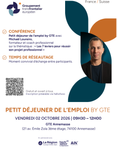 Petit-déjeuner de l'emploi by GTE avec Michaël Loureiro
