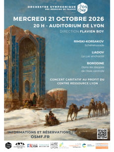 Concert caritatif de l'orchestre symphonique des médecins de France
