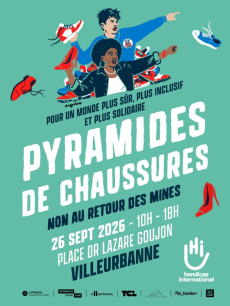 Les pyramides de chaussures 2026 - Handicap International