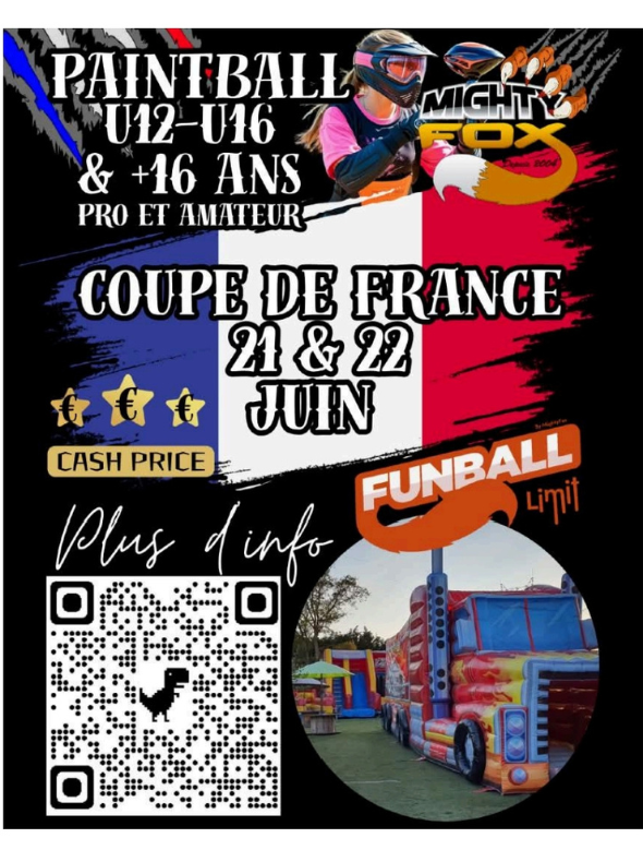 Tournoi coupe de france paintball Tournoi coupe de france paintball