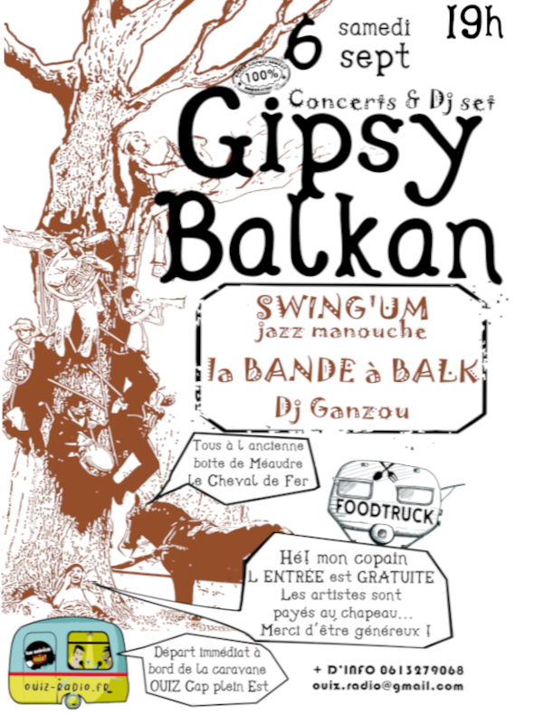 Soirée Ouiz Balkan Gipsy Soirée Ouiz Balkan Gipsy