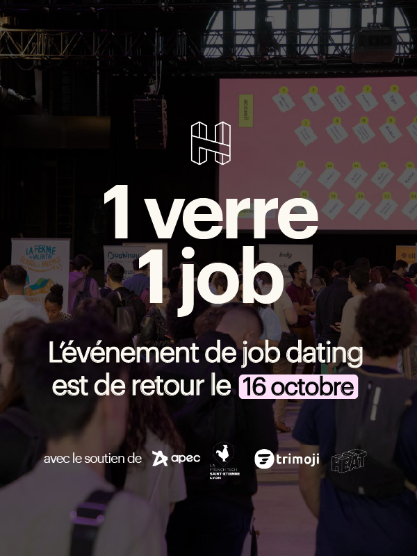 1 verre 1 job, l'événement de job dating est de retour à Lyon 1 verre 1 job, l'événement de job dating est de retour à Lyon