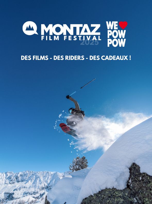 Montaz Film Festival We Love Pow Pow : projection de films de ski Montaz Film Festival We Love Pow Pow : projection de films de ski