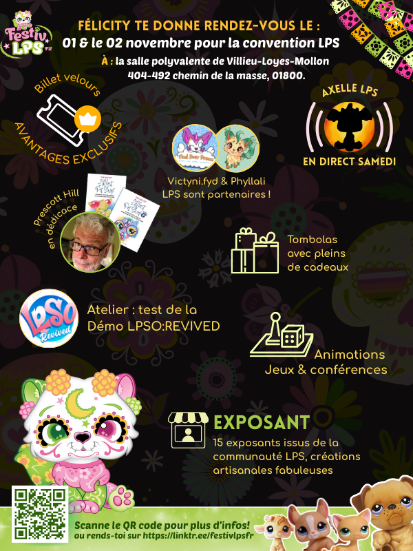 Festiv'LPS FR - La convention Littlest Pet Shop revient ! Festiv'LPS FR - La convention Littlest Pet Shop revient !