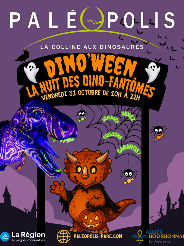 DINO'WEEN - La nuit des dino-fantômes DINO'WEEN - La nuit des dino-fantômes