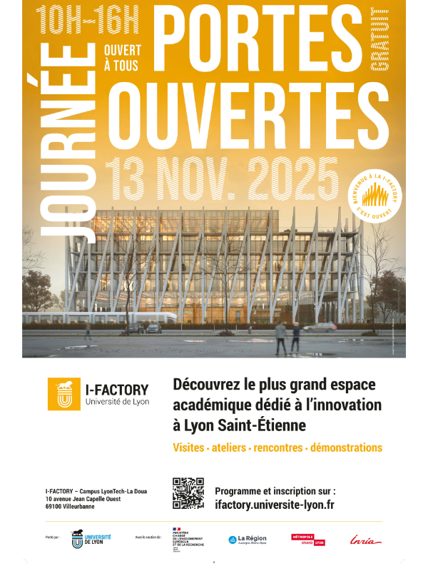 Journée Portes Ouvertes de la I-Factory Journée Portes Ouvertes de la I-Factory